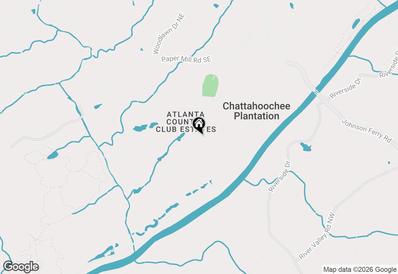Map of 4488 Doral Circle Se, Marietta, GA 30067