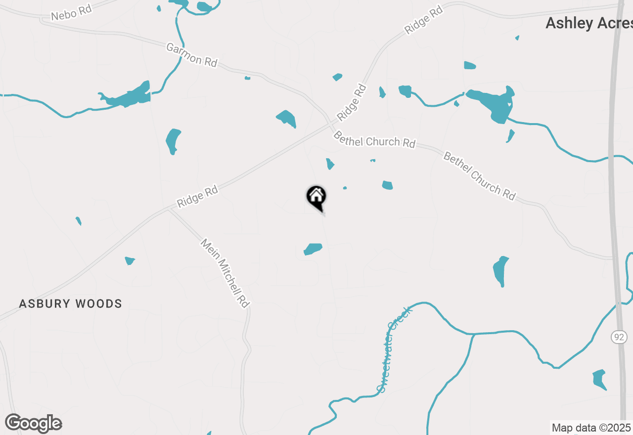 Map of 57 Poole Bridge, Hiram, GA 30141
