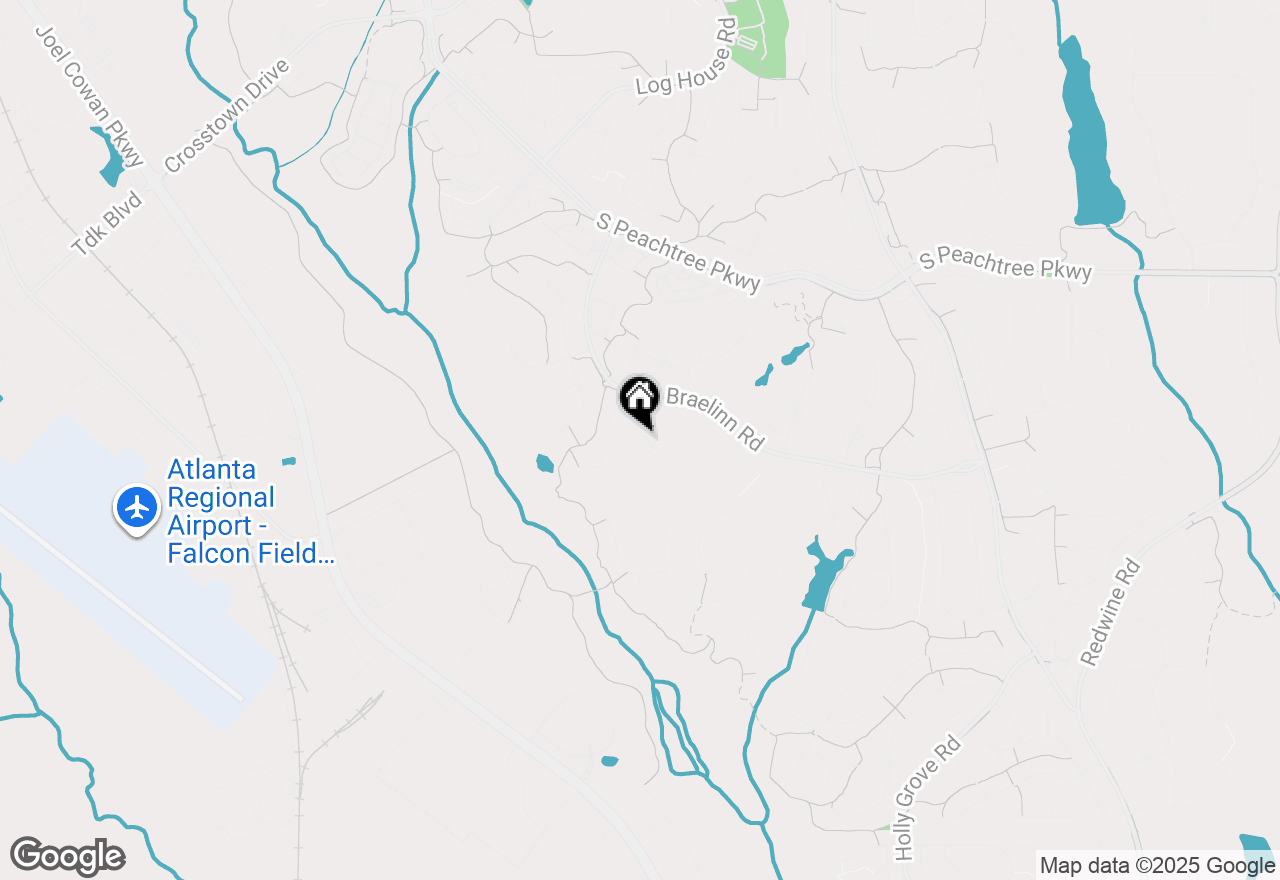 Map of 503 Atwood Circle, Peachtree City, GA 30269