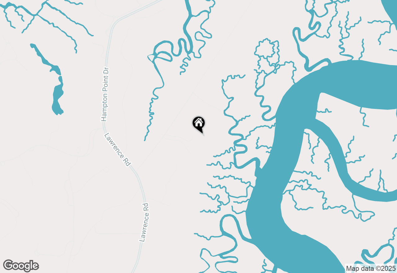 Map of 328 Cedar Bank Road, St Simons Island, GA 31522