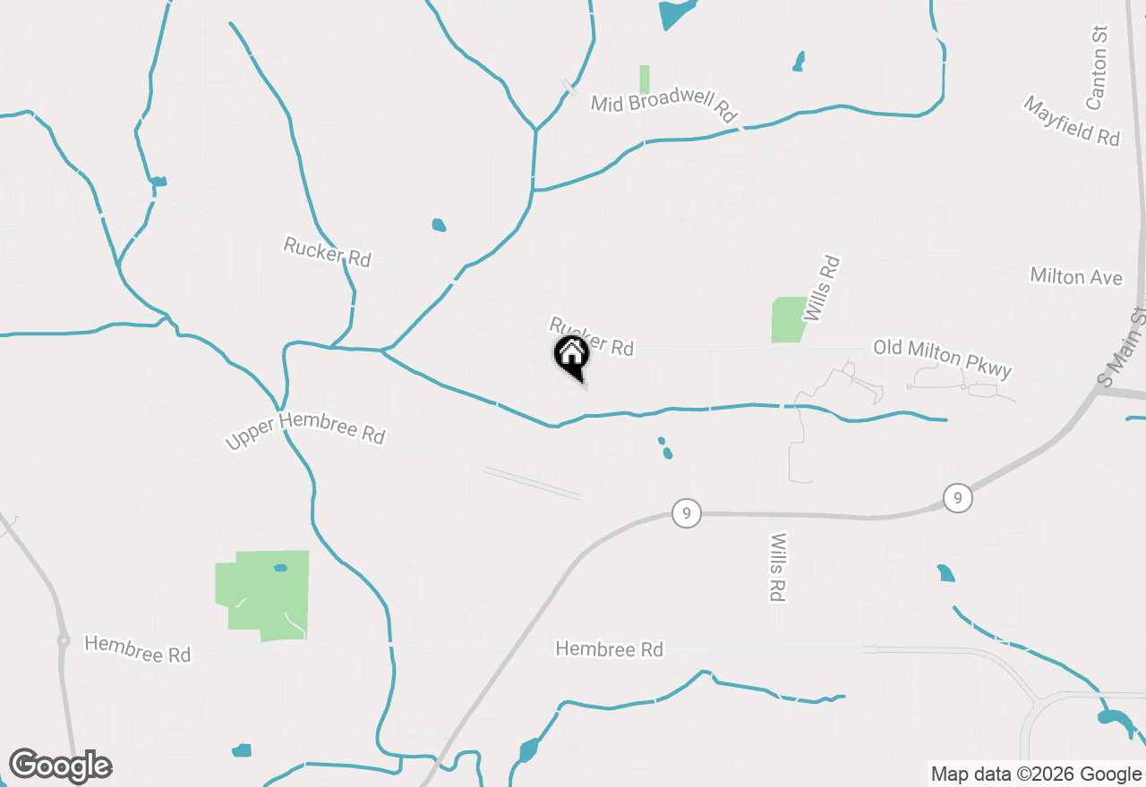 Map of 261 Dennis Drive, Alpharetta, GA 30009