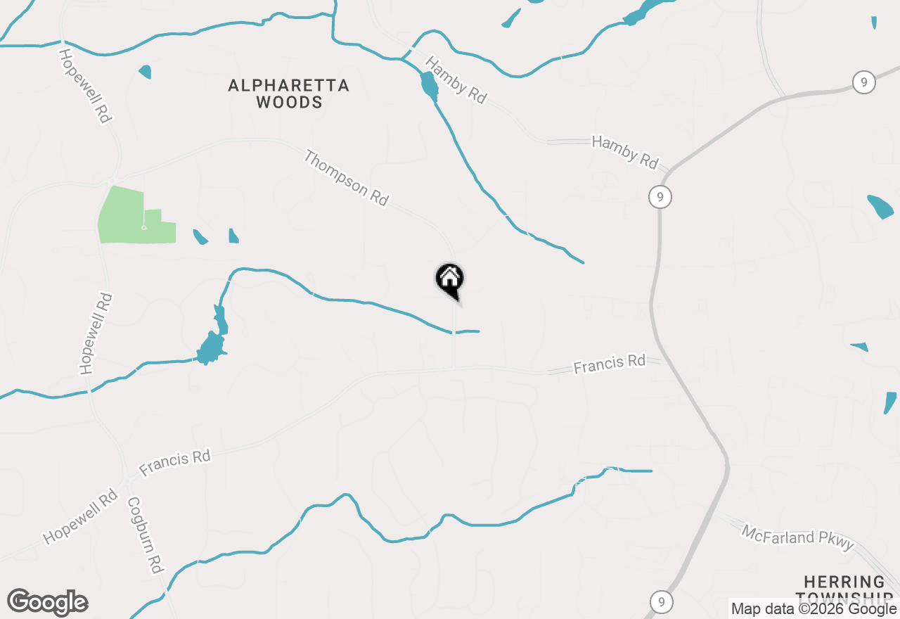 Map of 483 Mcginnis Way, Milton, GA 30004