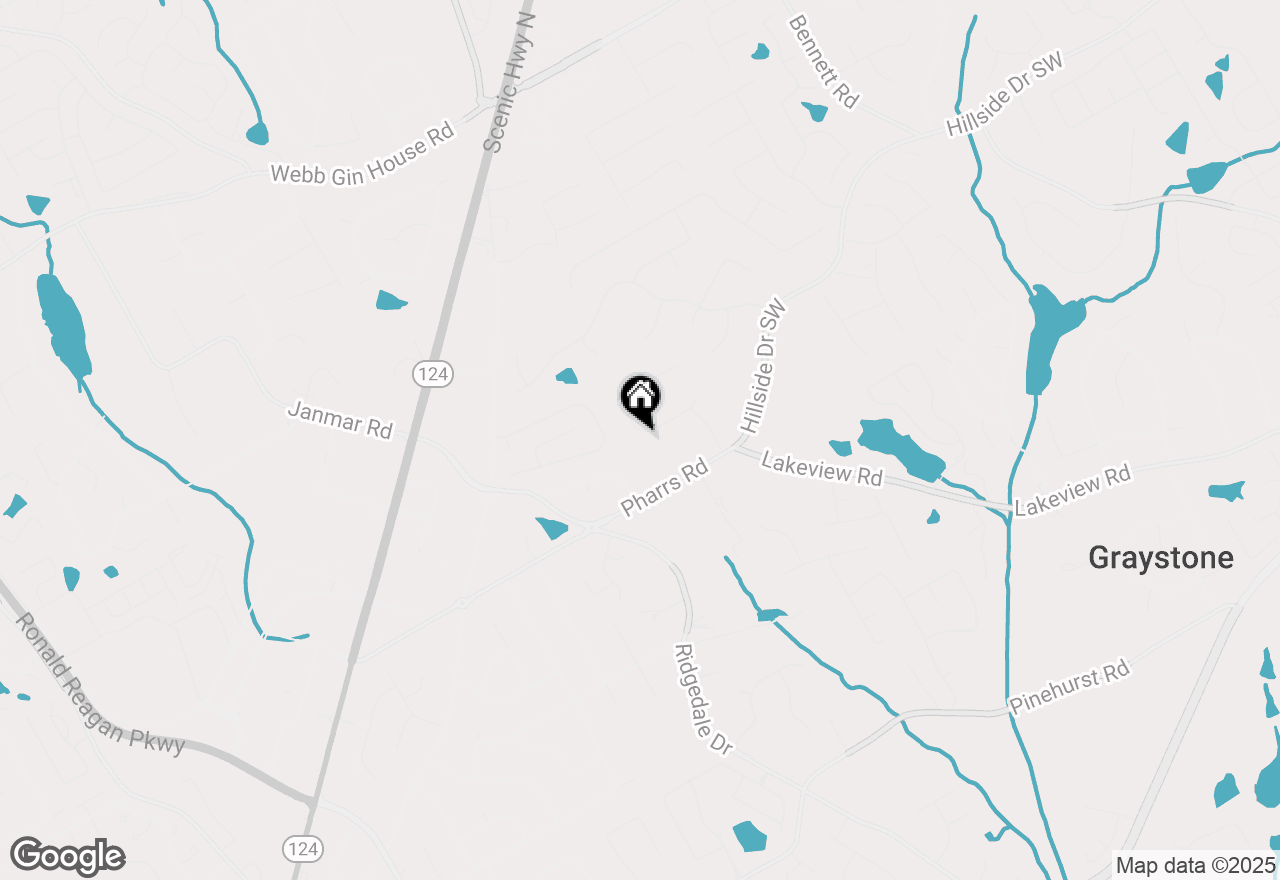 Map of 1580 Winding Creek Circle, Snellville, GA 30078