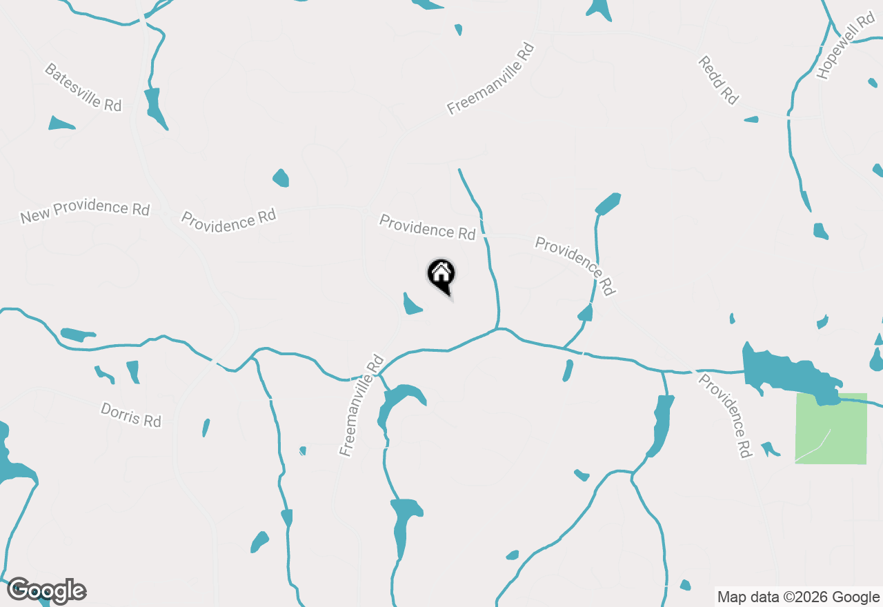Map of 13675 Freemanville Road, Milton, GA 30004