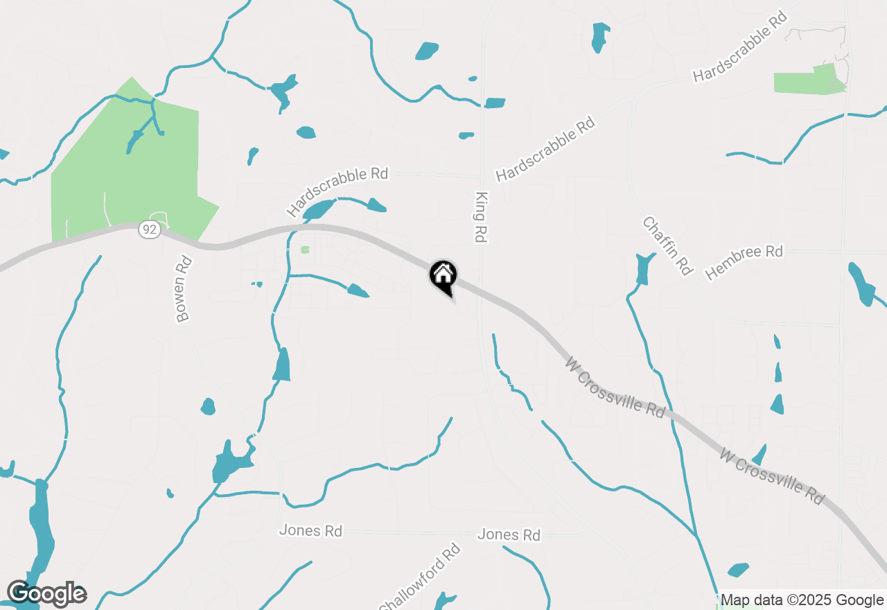 Map of 165 Cedarwood Lane, Roswell, GA 30075