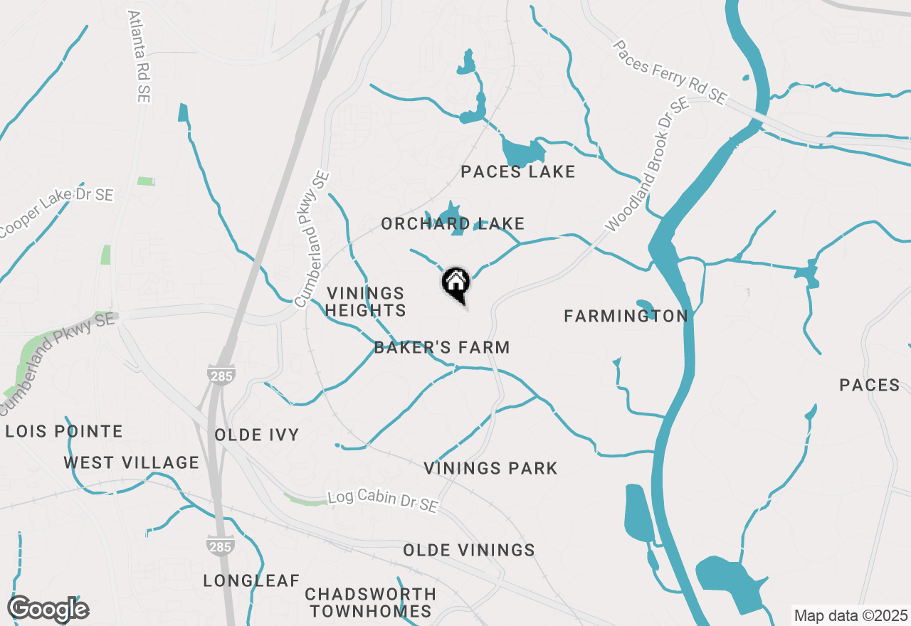 Map of 4311 N Elizabeth Lane Se, Atlanta, GA 30339