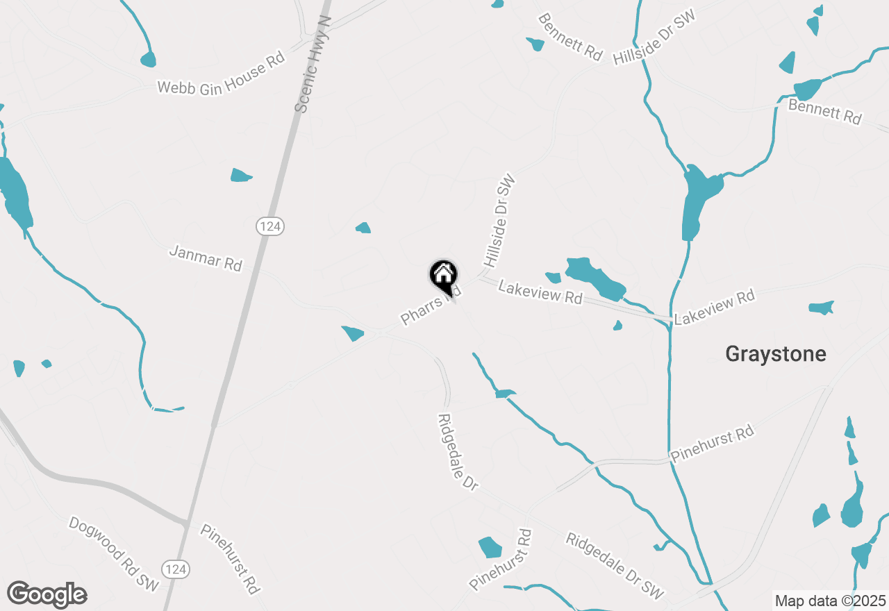 Map of 1582 Pharrs Road, Grayson, GA 30017