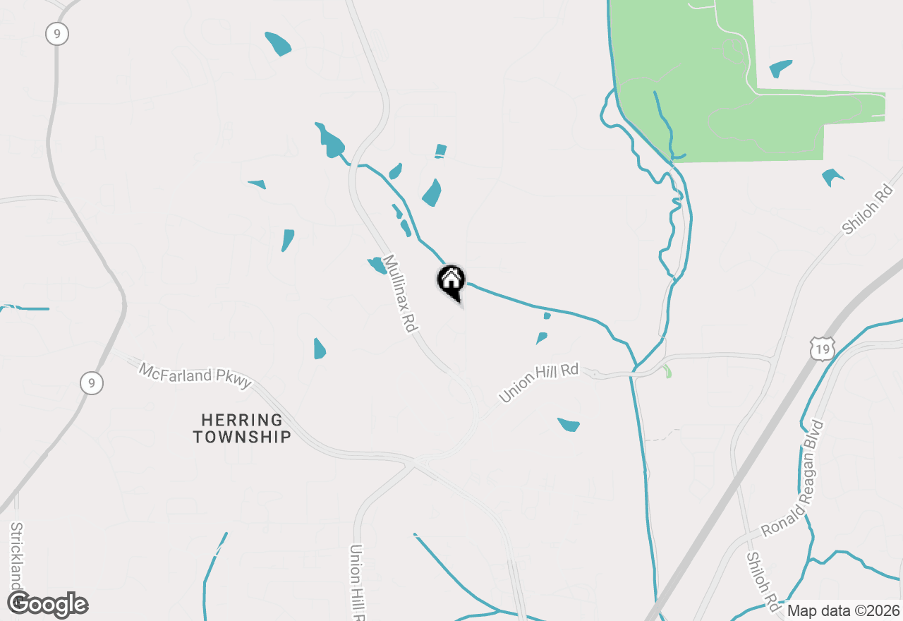 Map of 825 Streamview Way, Alpharetta, GA 30004
