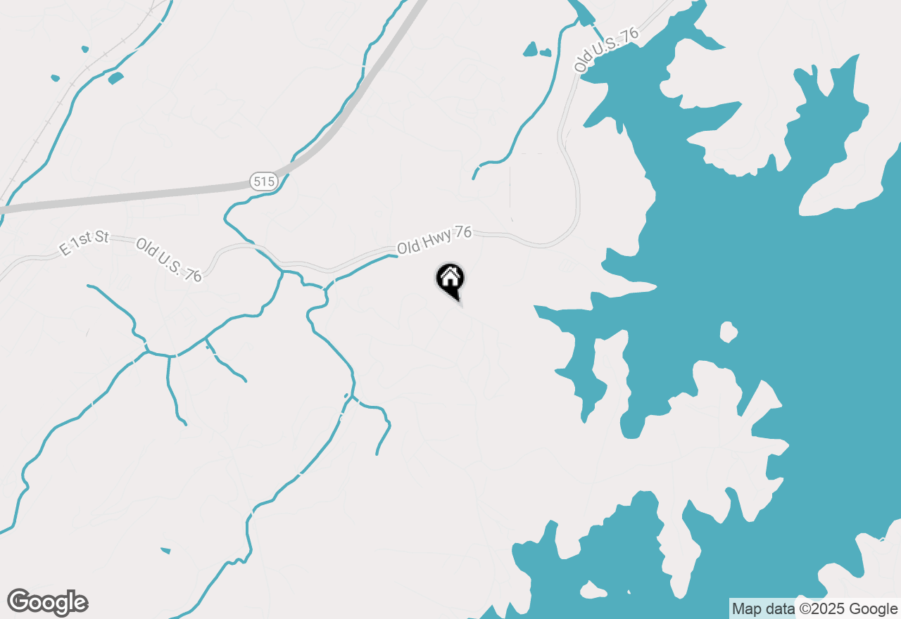 Map of LOT 5 Red Bird #5, Blue Ridge, GA 30513