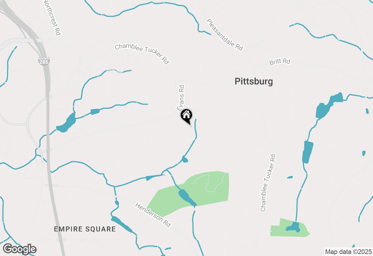 Map of 2956 Lone Star Trail, Atlanta, GA 30340
