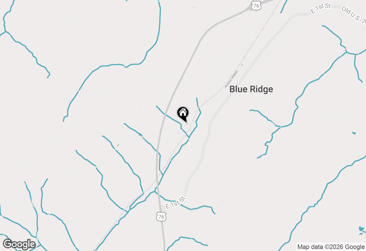 Map of .76 ACRES Charlotte Circle, Blue Ridge, GA 30513