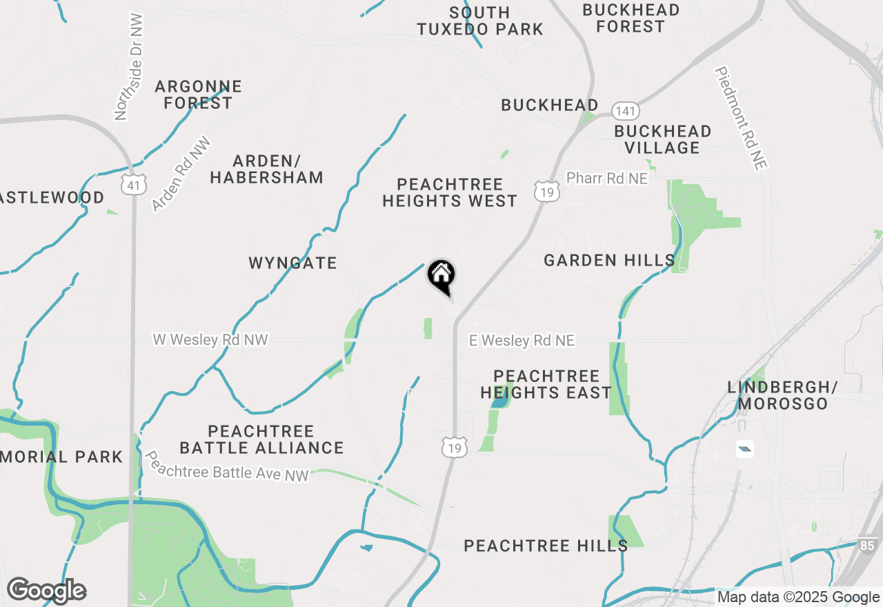 Map of 2774 Andrews Drive Nw #7, Atlanta, GA 30305