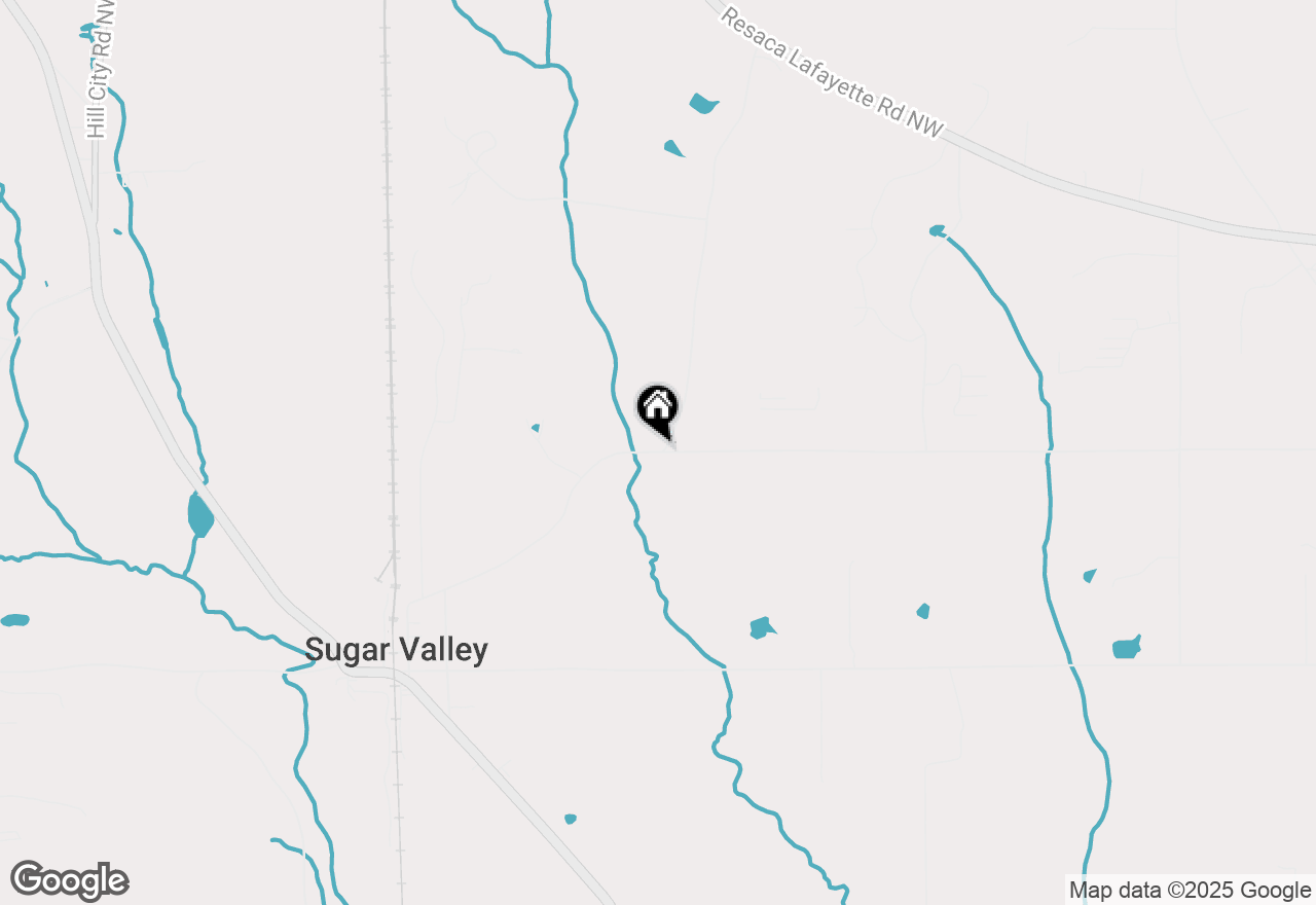 Map of 1060 Russell Hill Road Nw, Sugar Valley, GA 30746