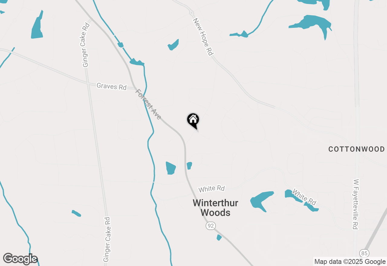 Map of 0 Morning Road, Fayetteville, GA 30214