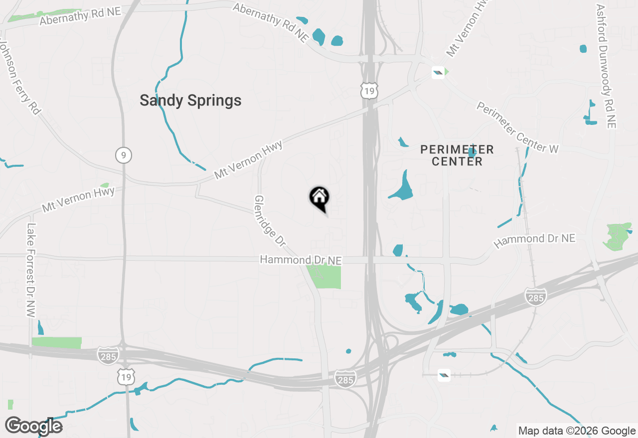 Map of 735 Glenairy Drive, Atlanta, GA 30328