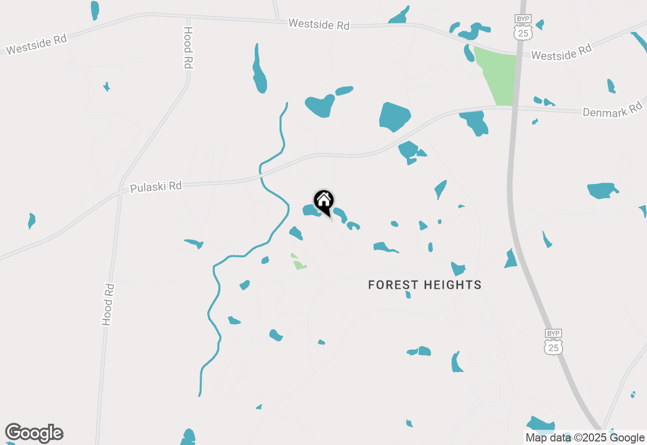 Map of 7 Whippoorwill Drive, Statesboro, GA 30458