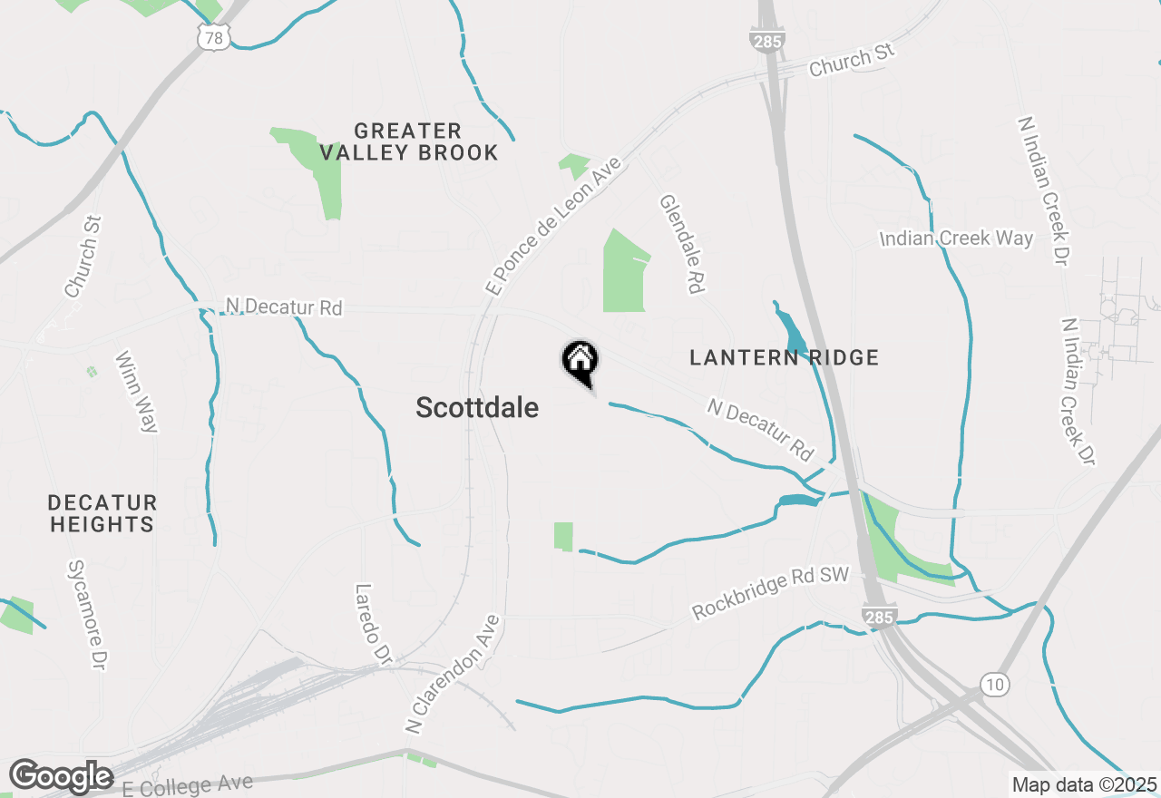 Map of 3178 Granby Avenue, Scottdale, GA 30079