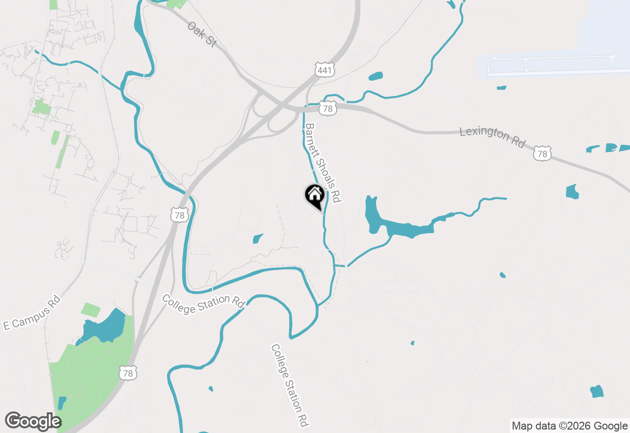 Map of 490 Barnett Shoals Road #715, Athens, GA 30605