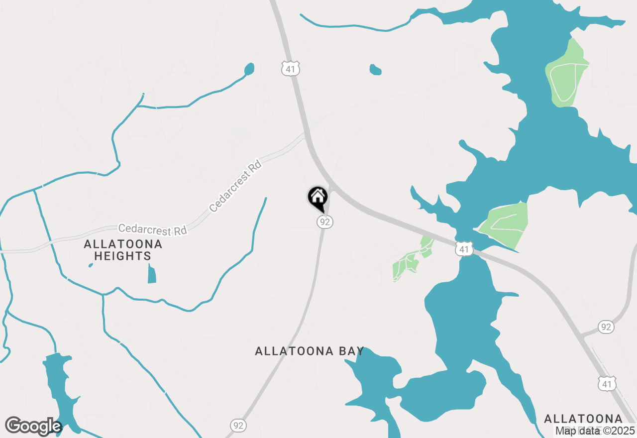 Map of 4313 Acworth Dallas Rd Lot 2 Drive, Acworth, GA 30101