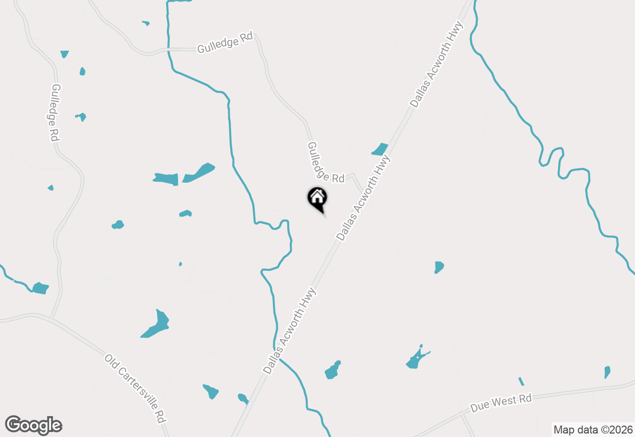 Map of 147 Oliver Drive, Dallas, GA 30132