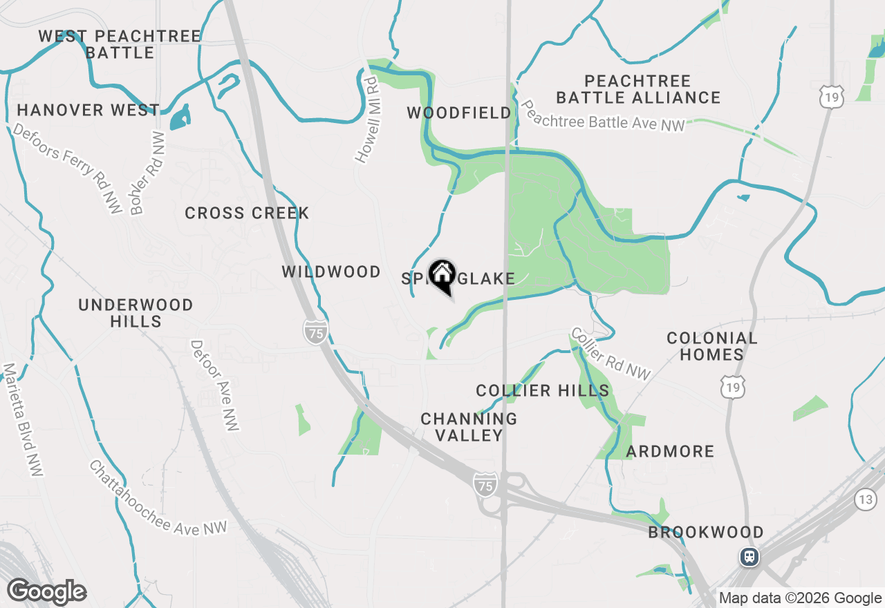 Map of 2095 Mckinley Road, Atlanta, GA 30318