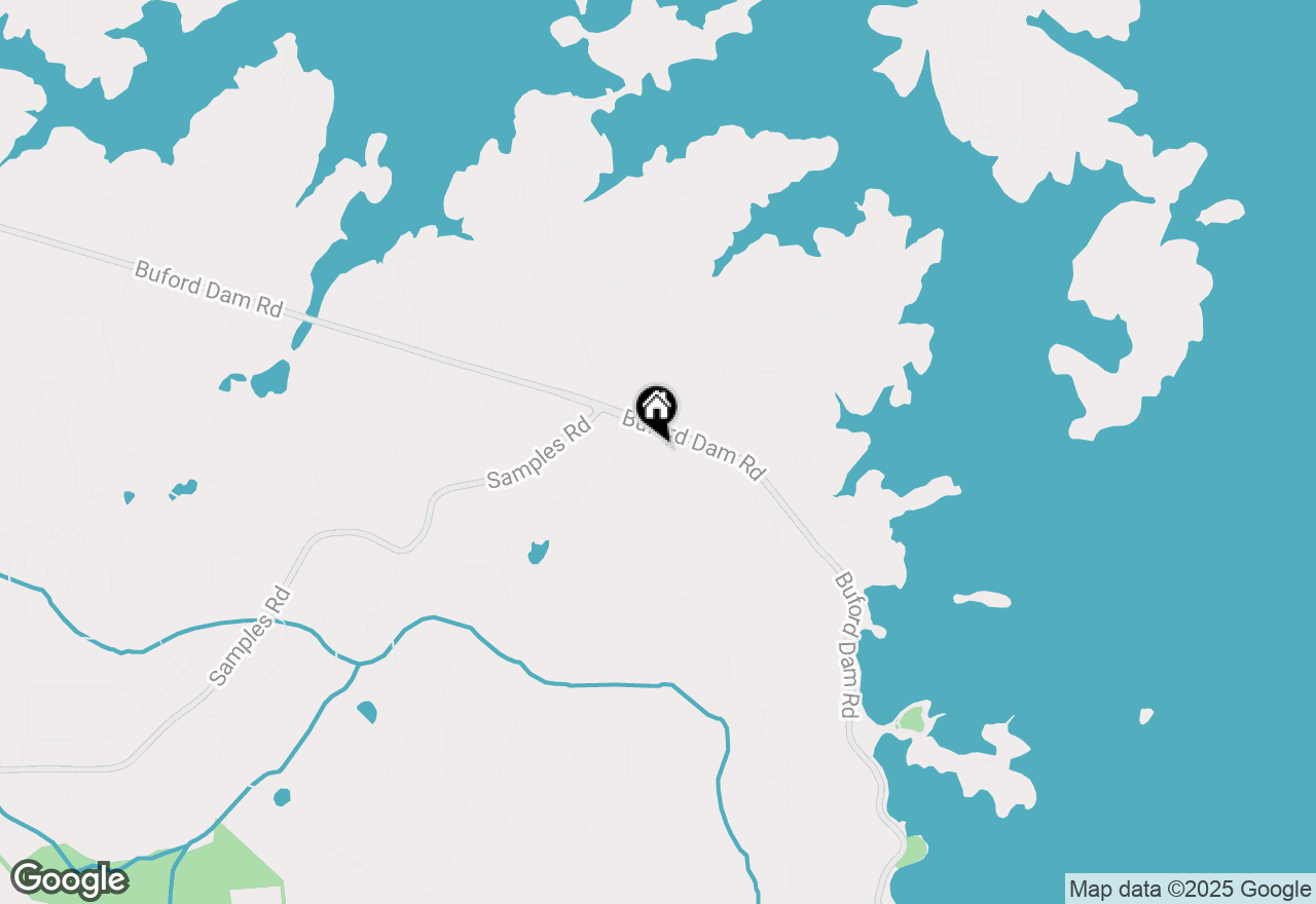 Map of 2668 Buford Dam Road, Cumming, GA 30041