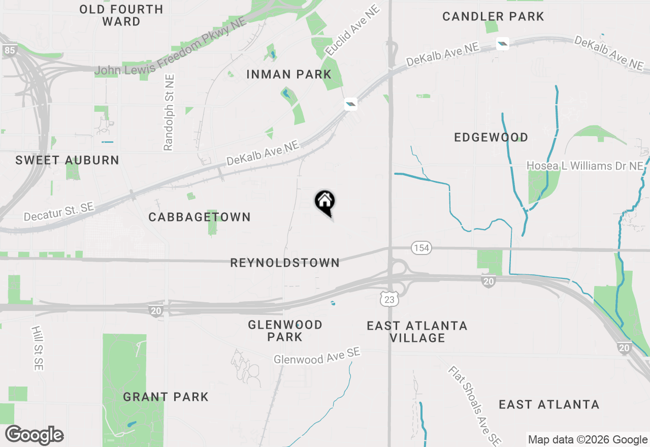 Map of 994 Mauldin Street, Atlanta, GA 30316