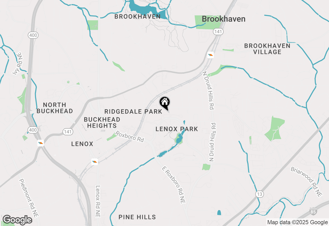 Map of 1014 Arbor Trace Ne, Atlanta, GA 30319