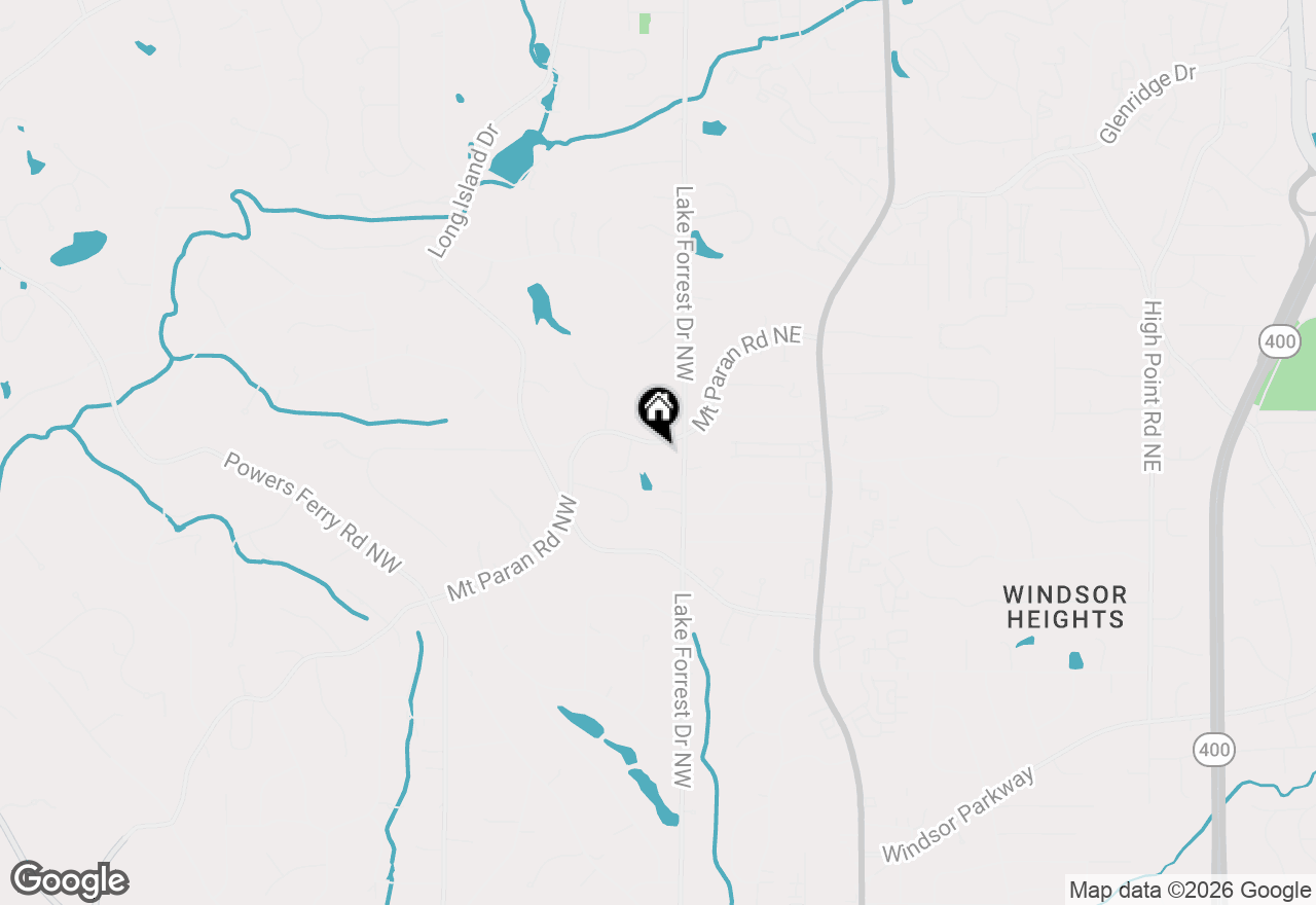 Map of 22 Mount Paran Road, Atlanta, GA 30327