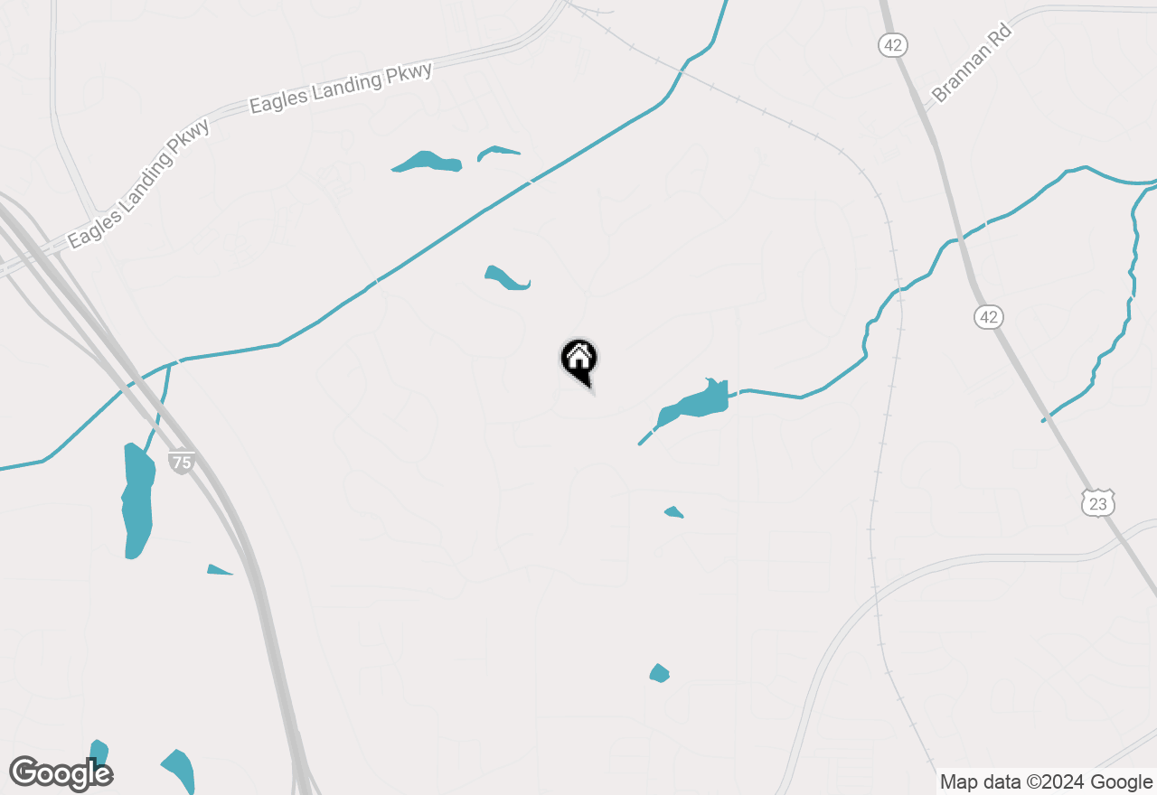 Map of 622 Heather Glen, Mcdonough, GA 30253