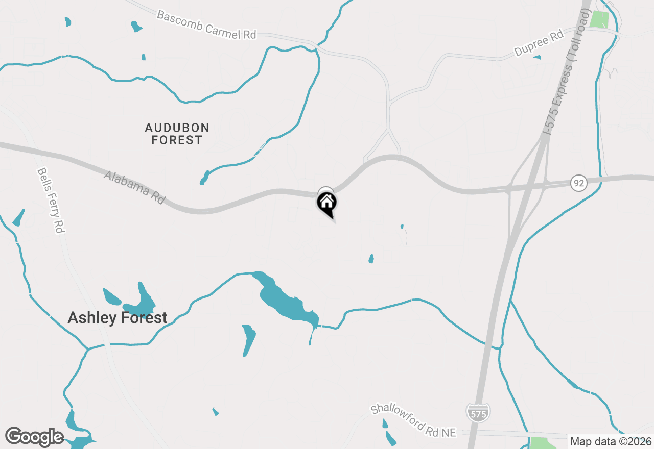 Map of 354 Hayden Circle, Woodstock, GA 30189