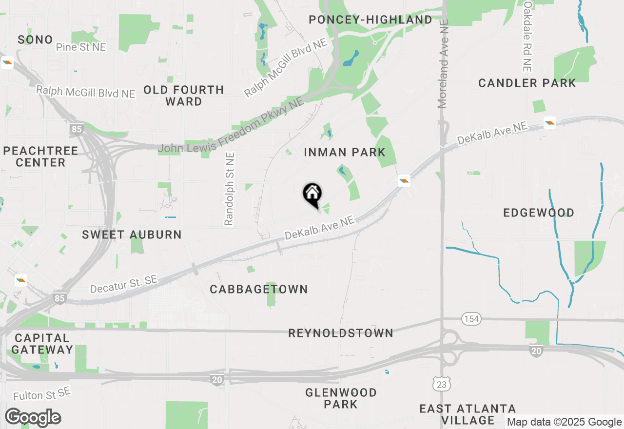 Map of 815 Edgewood Avenue, Atlanta, GA 30307