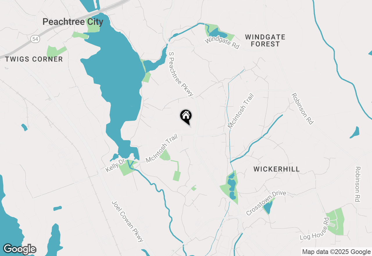 Map of 103 Perch Point, Peachtree City, GA 30269