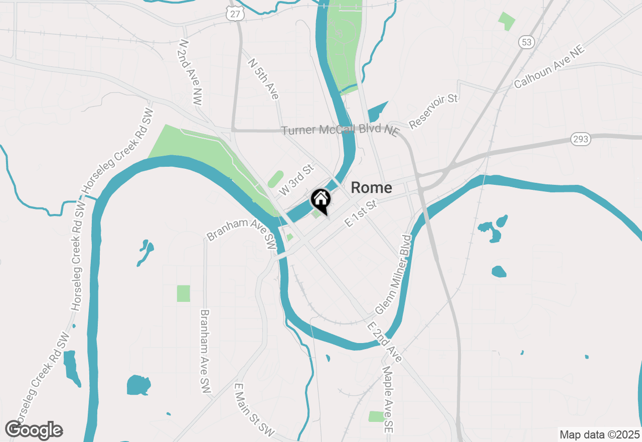 Map of 301 Broad Street, Rome, GA 30161