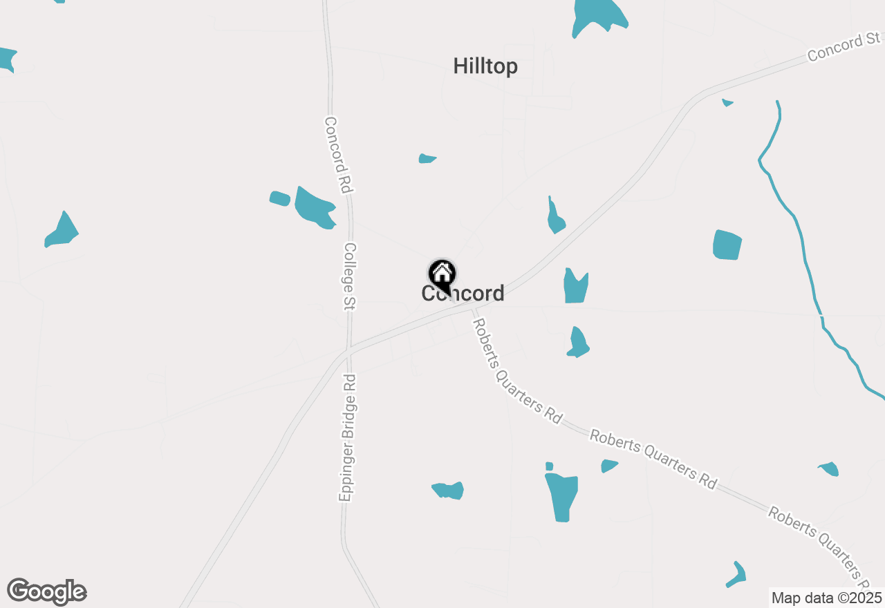 Map of 92 Main Street, Concord, GA 30206