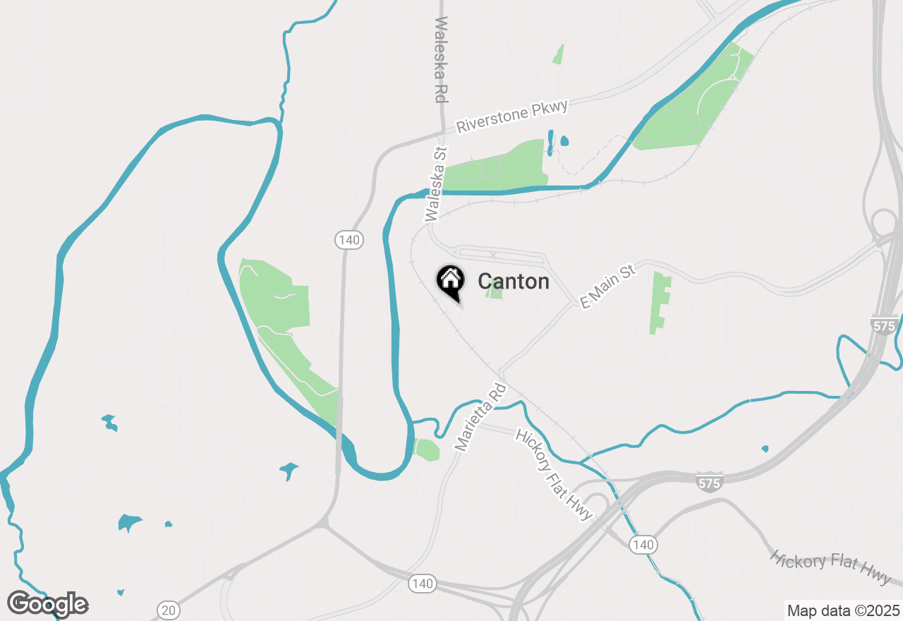 Map of 172 Railroad Street, Canton, GA 30114