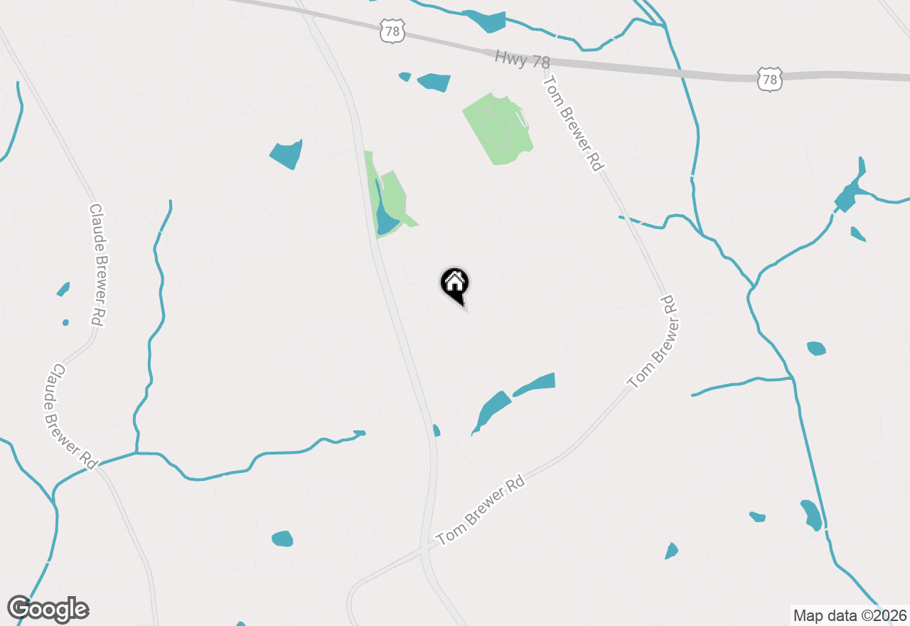 Map of 820 Arbor Way, Loganville, GA 30052