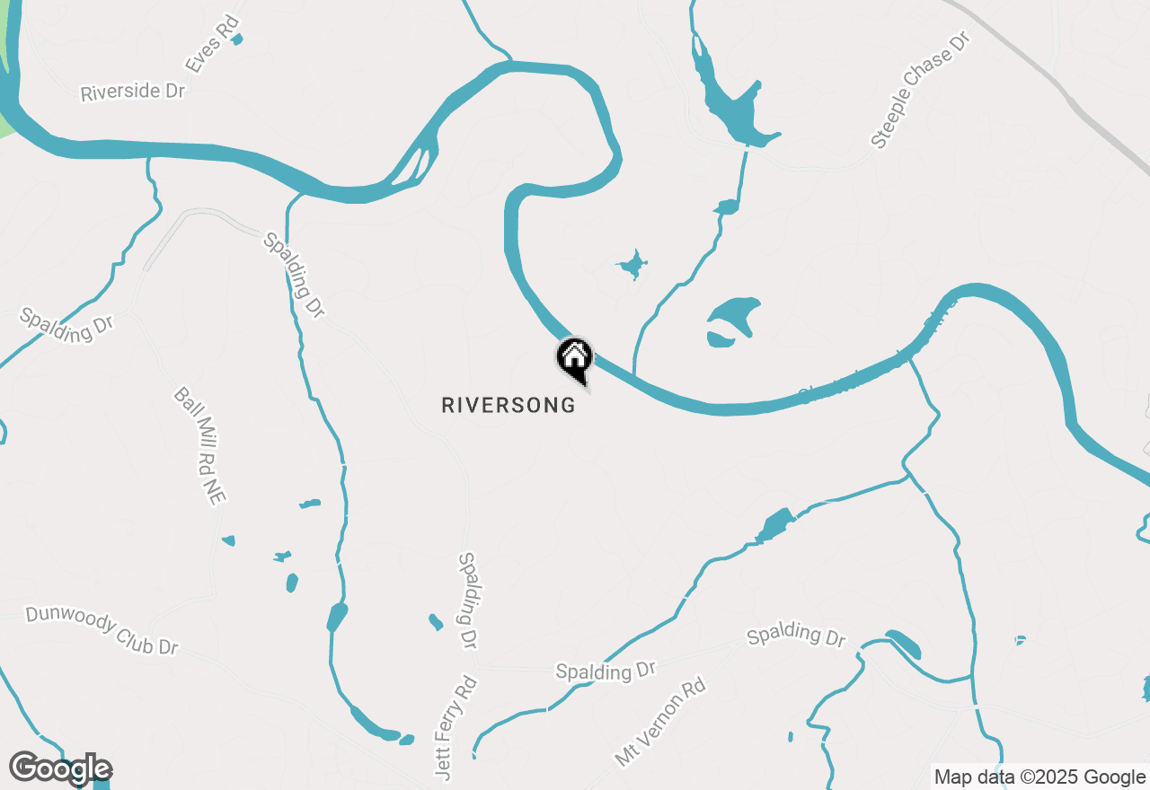 Map of 755 River Gate Drive, Sandy Springs, GA 30350