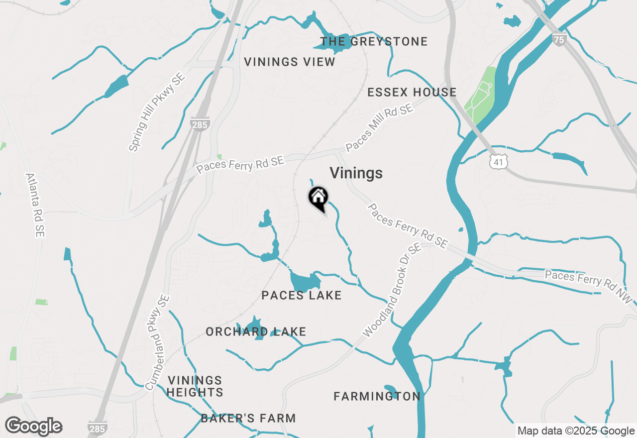 Map of 2966 Waverly Court Se, Atlanta, GA 30339