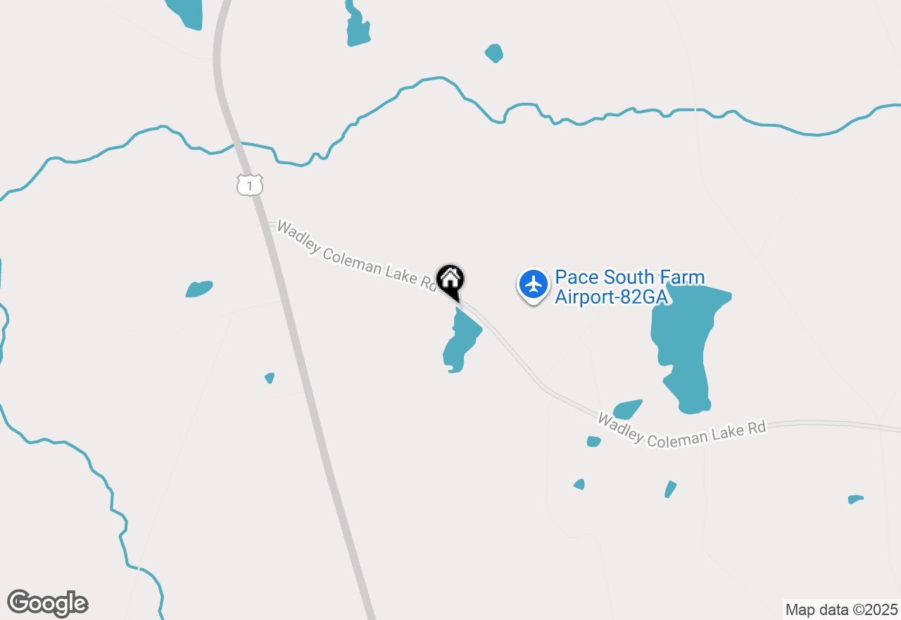 Map of 120 Wadley Coleman Lake Road, Midville, GA 30441