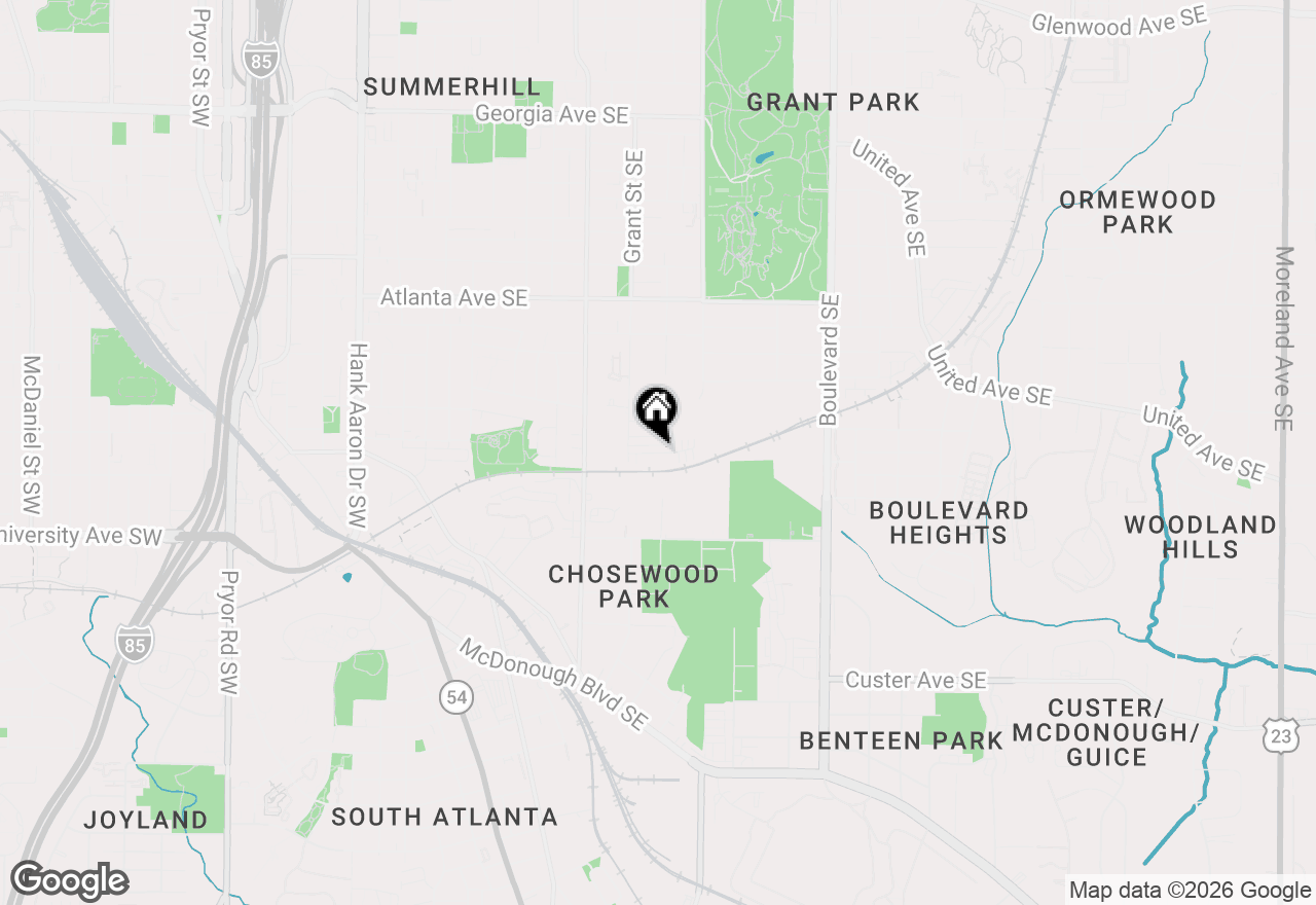 Map of 403 Pratt Drive Se #1001, Atlanta, GA 30315
