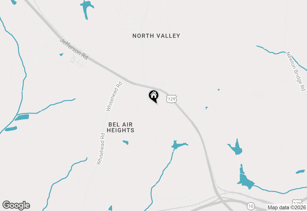 Map of 173 Putters Drive, Athens, GA 30607