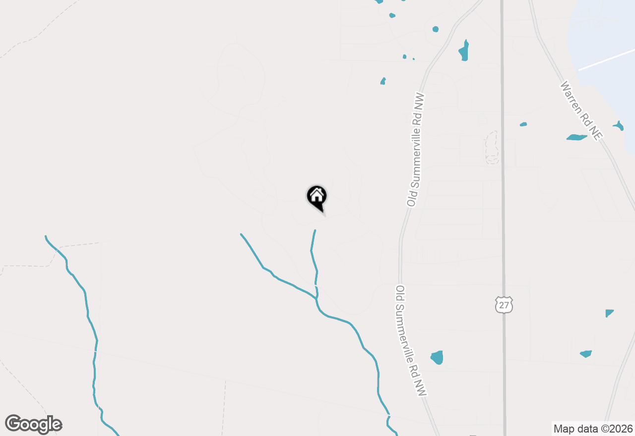 Map of 14 Nicklaus Drive Nw, Rome, GA 30165