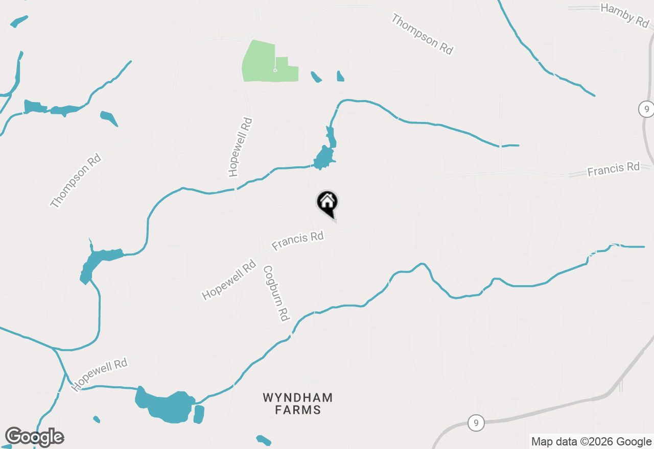 Map of 110 Roxbury Row, Alpharetta, GA 30004