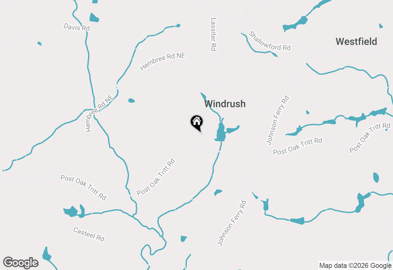 Map of 2726 Twin Leaf Trail, Marietta, GA 30062