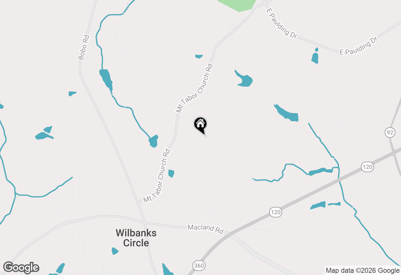 Map of 82 Cantrell Drive, Dallas, GA 30157