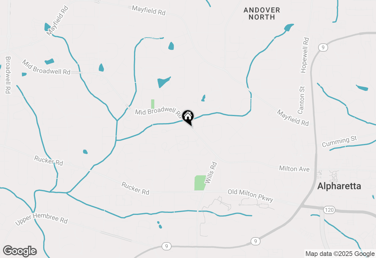 Map of 3016 Steeplechase, Alpharetta, GA 30004