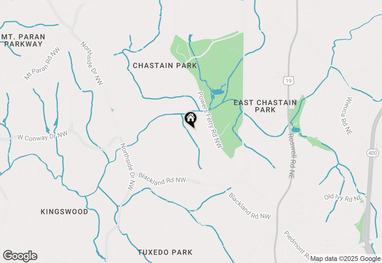 Map of 252 Pineland Road Nw, Atlanta, GA 30342