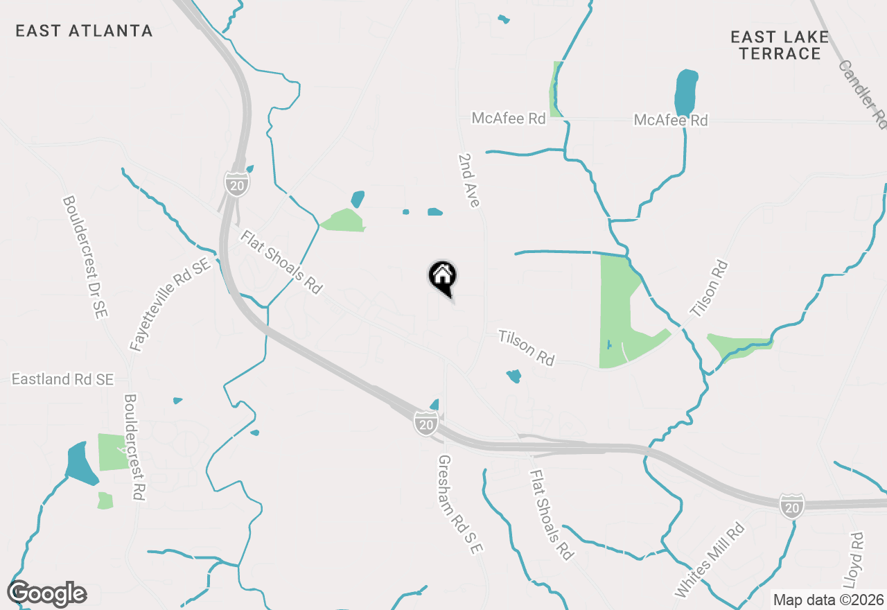 Map of 1957 Shawn Wayne Circle Se, Atlanta, GA 30316