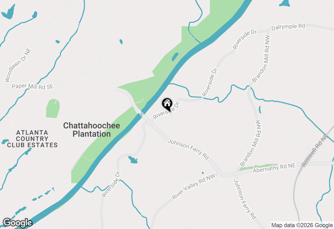 Map of 365 Crosstree Lane, Sandy Springs, GA 30328